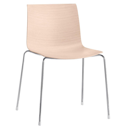 Catifa 46 Chair Unicolored Frame Chrome